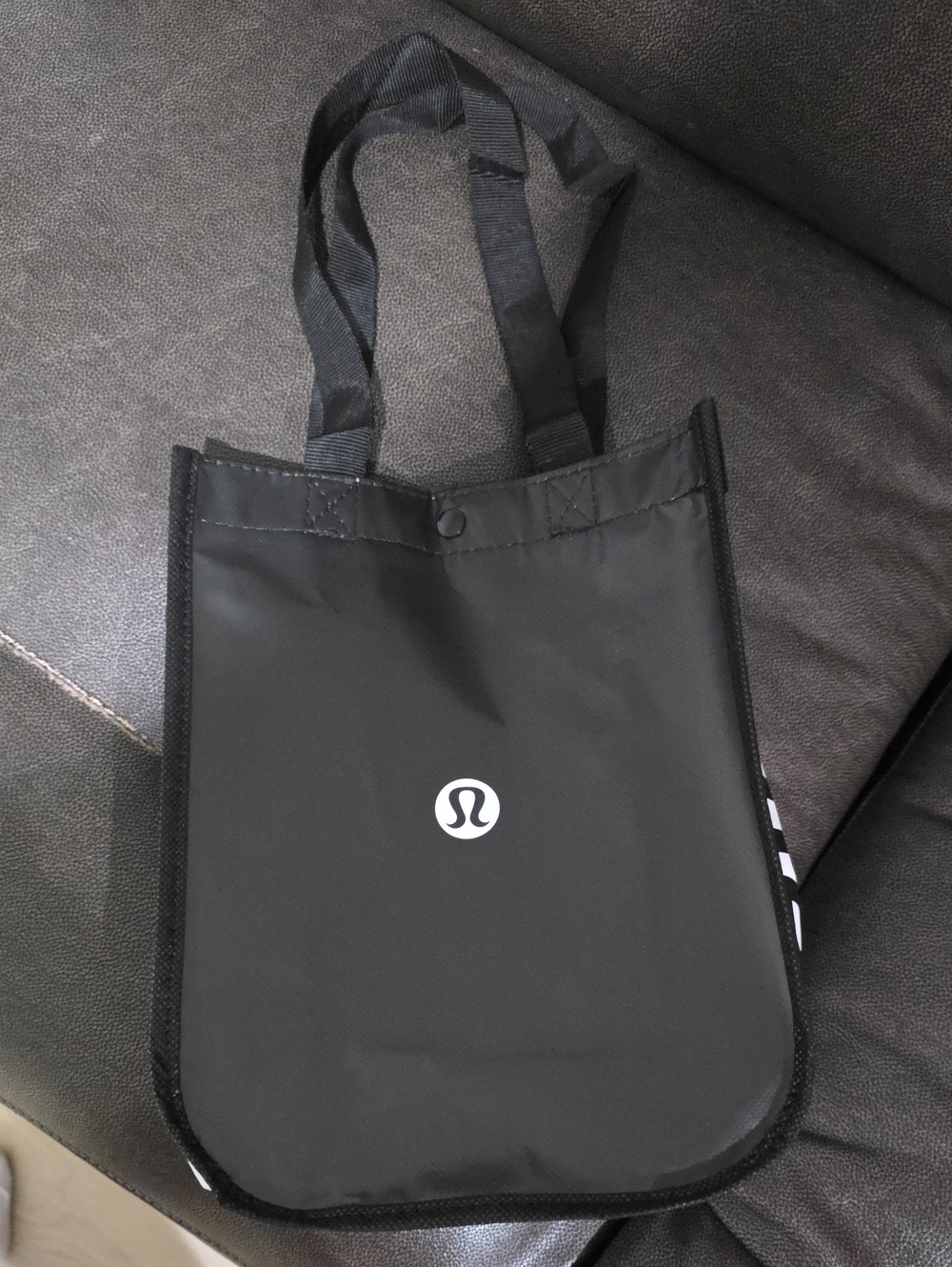 lululemon athletica Black Small Tote with Logo